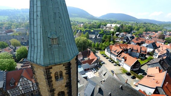 Blick auf Goslar. © picture alliance / Frank May | Frank May Foto: Frank May