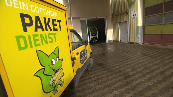 Ein Wagen der Göttinger Firma Grünfuchs. © NDR 