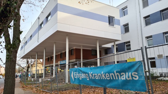 Das insolvente Krankenhaus Holzminden. © NDR Foto: Theresa Möckel