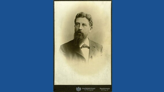 Porträt von Konrad Koch.  