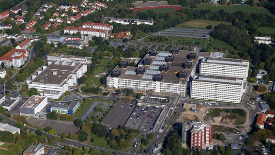 Luftaufnahme der Universitätsmedizin Göttingen (UMG) © picture alliance/dpa Foto: Stefan Rampfel