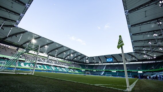 Die Volkswagen Arena vor Spielbeginn. © picture alliance / BEAUTIFUL SPORTS/Wunderl Foto: Wunderl