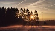 Sonnenaufgang in Zellerfeld im Oberharz. © NDR Foto: Yvonne Rieke