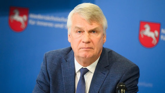 Landespolizeipräsident, Axel Brockmann. © picture alliance/dpa Foto: Julian Stratenschulte