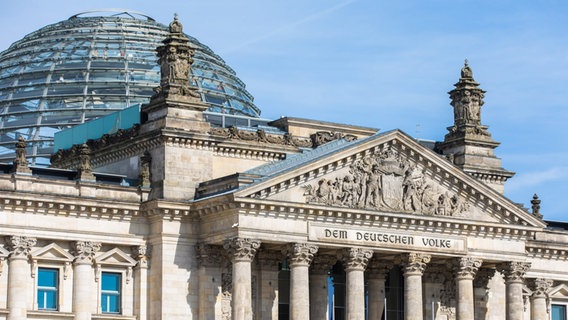 Das Reichstagsgebäude am Platz der Republik in Berlin. © picture alliance/pressefoto_korb/Micha Korb Foto: Micha Korb