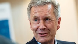 Ein Porträt von Christian Wulff. © dpa-Bildfunk