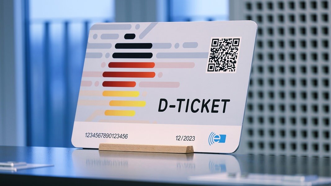 Deutschlandticket : Pas d’augmentation des prix en 2024 |  NDR.de – Actualités