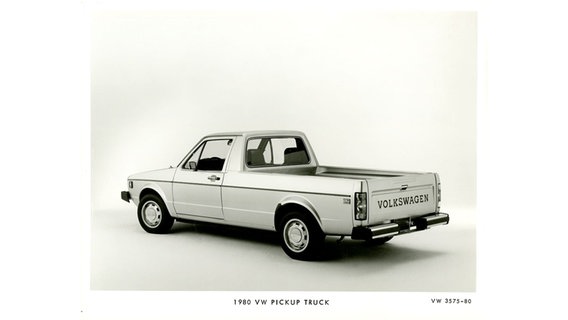 Der 1980 VW Pickup Truck. © Volkswagen Aktiengesellschaft 
