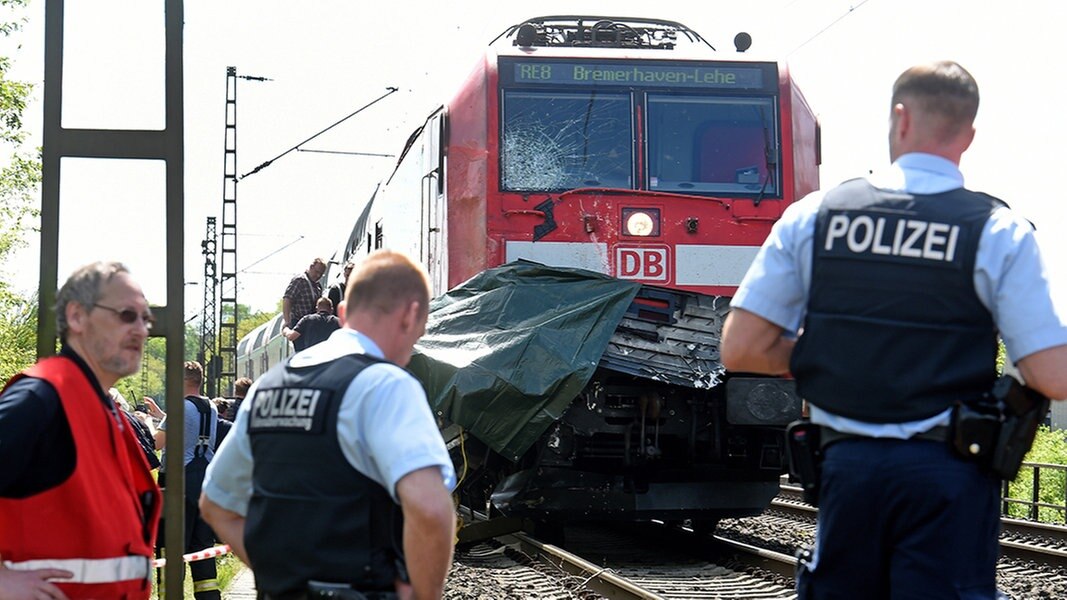 Bahnunfall Ermittlungen gegen Arbeiter NDR.de