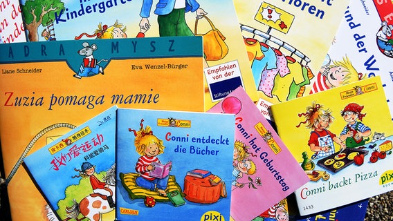 Conni-Bücher werden in Hannover präsentiert. © dpa - Bildfunk Foto: Holger Hollemann