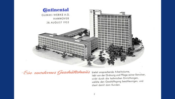 Das Deckblat eines Handbuches für das Conti-Hochhaus in Hannover. © Continental AG 
