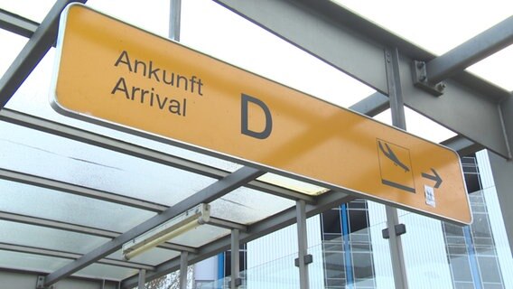 Das Terminal D am Flughafen Hannover. © NDR 