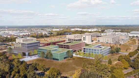 Garbsen aus der Luft fotografiert Garbsen aus der Luft fotografiert © Region Hannover