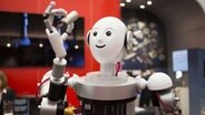 menschenähnlicher Roboter auf der Hannover Messe 2018 © Deutsche Messe AG 