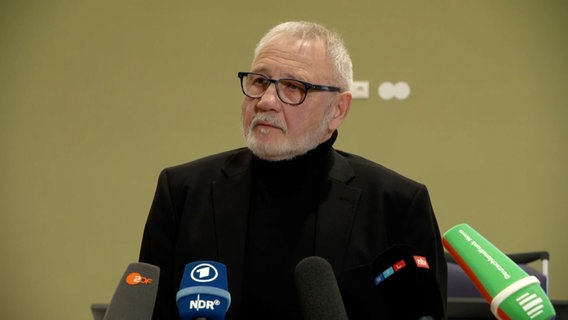 Steffen Hörning, Anwalt der Nebenklage im Prozess um Daniela Klette © NDR 