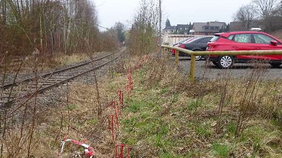 Entlang dieser Draisinenstrecke war das Kabel verlegt. © Polizeiinspektion Nienburg/Schaumburg 