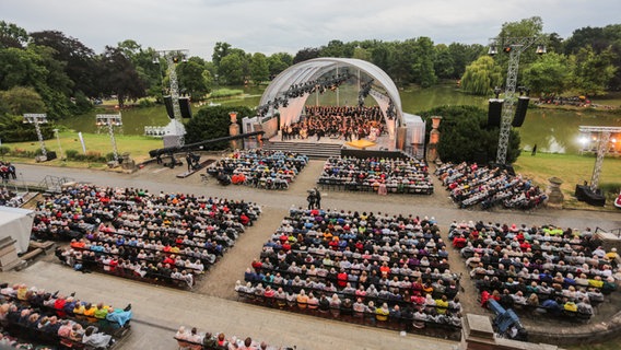 Das NDR Klassik Open Air in Hannover. © Axel Herzig Foto: Axel Herzig