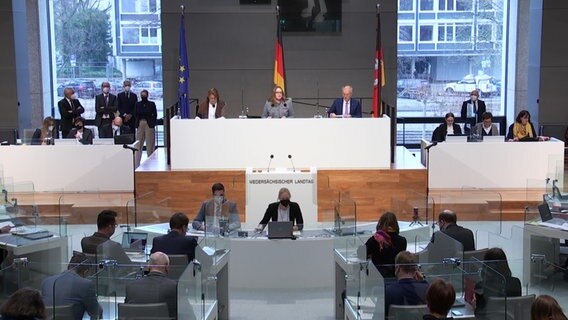 Der Landtag in Hannover. © NDR 