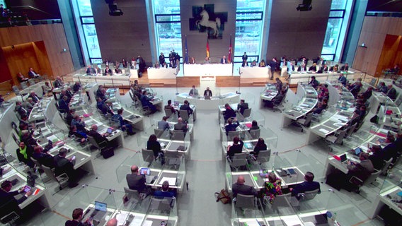 Der Landtag in Hannover. © NDR 
