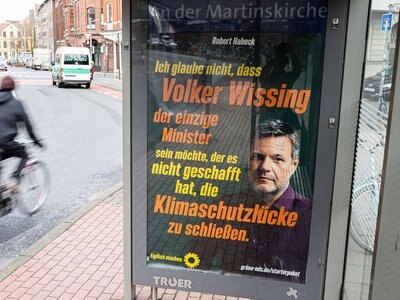 Fake-Plakate gegen Grüne: Staatsschutz ermittelt