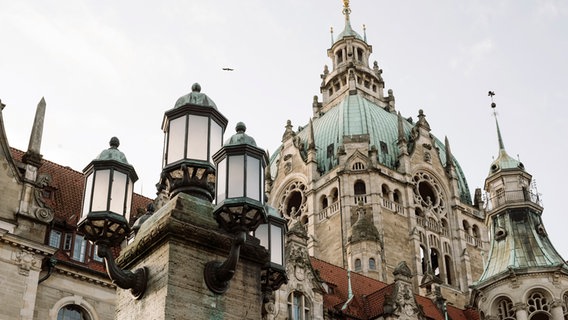 Das Rathaus in der Landeshauptstadt Hannover. © NDR Foto: Julius Matuschik