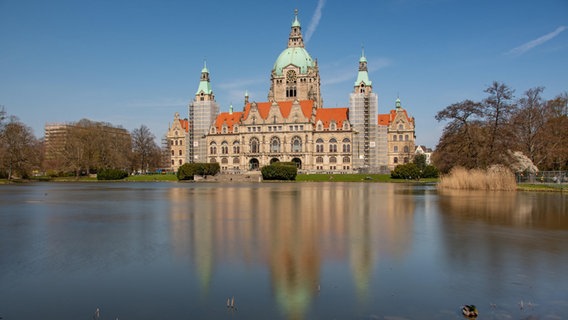 Das Rathaus in Hannover. © picture alliance / Zoonar Foto: Heidi Petrich