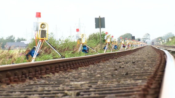 Schienenerneuerungen Marschbahn  