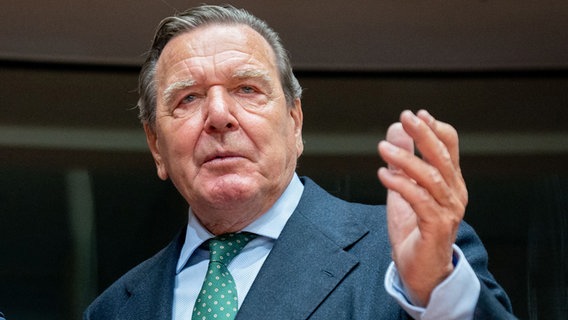 Gerhard Schröder (SPD), ehemaliger Bundeskanzler. © dpa Foto: Kay Nietfeld