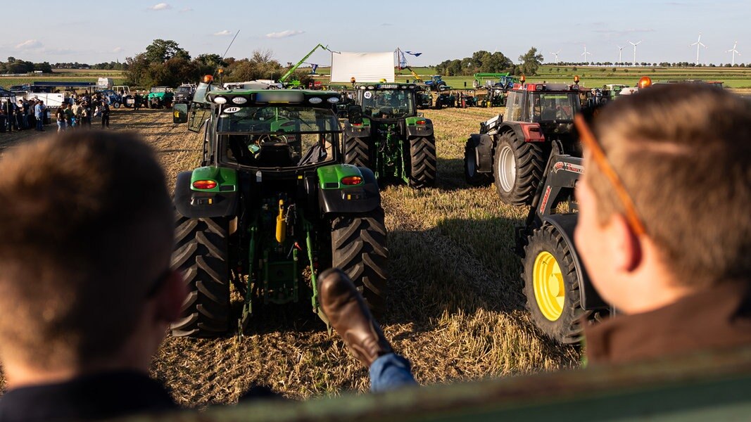 Tractor Cinema: Cinema-goers in Algermissen enjoy a unique experience