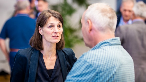 Miriam Staudte (Grüne), Ministerin für Ernährung, Landwirtschaft und Verbraucherschutz in Niedersachsen © dpa-Bildfunk Foto: Moritz Frankenberg