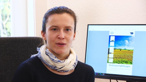 Isabel Zylka, Tierärztin und Doktorandin der Tierärztlichen Hochschule Hannover © NDR 