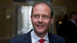 Markus Ulbig (CDU), Innnenminister von Sachsen. © dpa Foto: Julian Stratenschulte