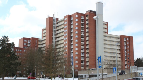 Wohnblock in Lüneburg Kaltenmoor © NDR Foto: Marie Elane Schulz