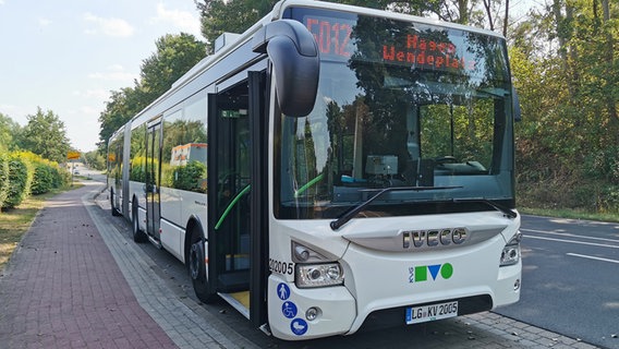 Ein Bus der KVG © KVG Stade GmbH & Co. KG 