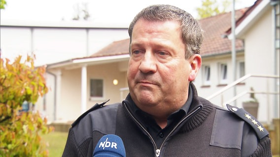 Jörg Wesemann, Einsatzleiter der Suche nach Arian in Bremervörde © NDR 