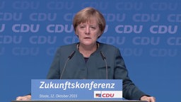 Angela Merkel (CDU), Bundeskanzlerin. © NDR 