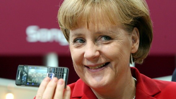 Angela Merkel Handy