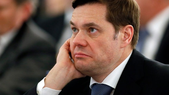 Alexej Mordaschow, Haupteigentümer von Severstal, nimmt am Kongress der Russischen Union der Industriellen und Unternehmer (RSPP) teil, der im Rahmen der Woche der russischen Wirtschaft in Moskau stattfindet. © picture-alliance/dpa/EPA Foto: | Yuri Kochetkov