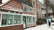 In einem Fachwerkhaus befindet sich das Ringelnatz-Museum in Cuxhaven. © NDR Foto: Jörn Pietschke