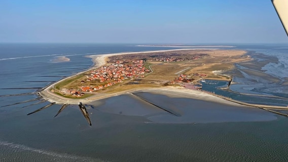 Das Bild zeigt die Nordsee-Insel Baltrum. © www.baltrum.de 