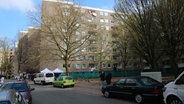Häuserblocks in dem Delmenhorster Wohnquartier "Wollepark" © NDR Foto: Oliver Gressieker