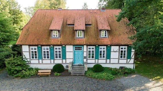 Die alte Oberförsterei in Schwaförden. © Bund Deutscher Forstleute Foto: Martin Egbert