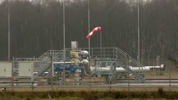 Eine Gasspeicheranlage in Etzel. © NDR Foto: Olaf Kretschmer