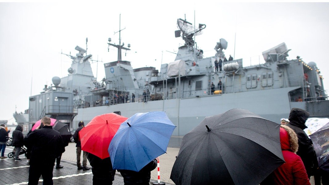 Fregatte “Mecklenburg-Vorpommern“ zum NATO-Einsatz ausgelaufen