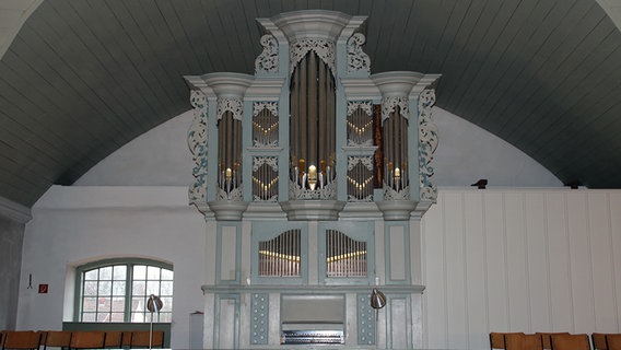 Die Arp-Schnitger-Orgel ist zu sehen. © NDR Foto: Silke Rudolph