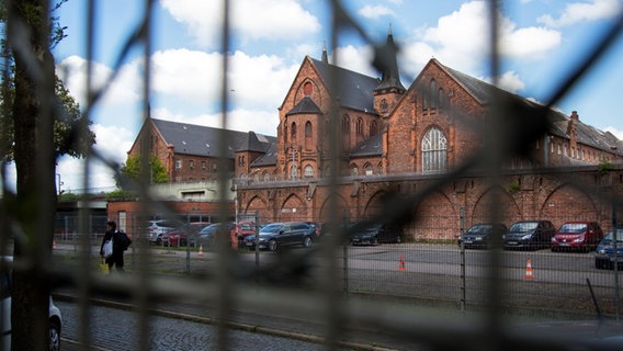 Das Gebäude der JVA Bremen Oslebshausen. © picture alliance / Caro | Bastian Foto: Caro | Bastian