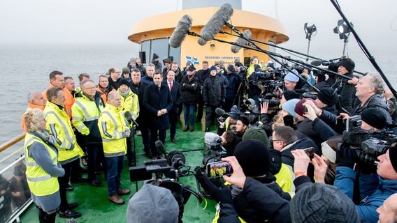 LNG-Terminal in Wilhelmshaven © dpa-Bildfunk Foto: Hauke-Christian Dittrich