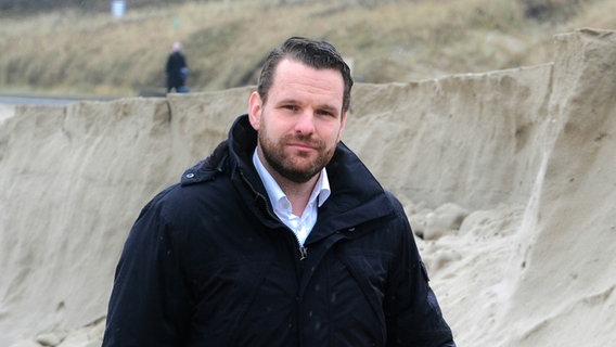 Wangerooges Bürgermeister Marcel Fangohr (Archivbild vom 13.02.2020) © picture alliance/dpa Foto: Patrik Stollarz