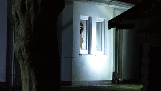 Wohnhaus in Schwanewede (Landkreis Osterholz). Hier kam es mutmaßlich zu einer Geiselnahme. © NWM 