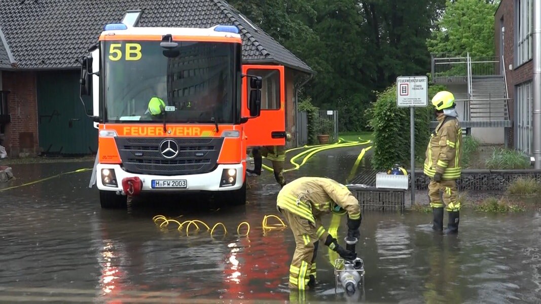 Hannover Feuerwehr nach Gewitter im Dauereinsatz NDR.de